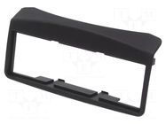 Radio frame; Fiat; 1 DIN; black ACV