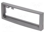 Radio frame; Citroën,Peugeot; 1 DIN; anthracite ACV