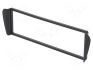 Radio frame; Citroën; 1 DIN; black ACV