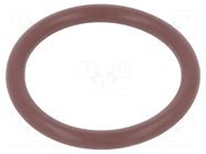 O-ring gasket; FPM; Thk: 2.5mm; Øint: 20mm; brown; -20÷200°C ORING USZCZELNIENIA TECHNICZNE