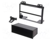 Radio frame; Ford; 2 DIN; black ACV