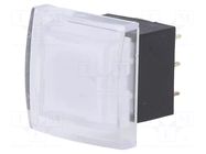 Switch: push-button; Pos: 2; SPDT; 0.5A/25VDC; ON-(ON); Illumin: LED C&K