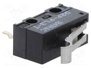 Microswitch SNAP ACTION; 0.5A/30VDC; SPDT; Rcont max: 50mΩ; Pos: 2 OMRON Electronic Components