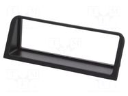 Radio frame; Peugeot; 1 DIN; black ACV