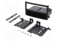 Radio frame; Nissan; 1 DIN; black ACV