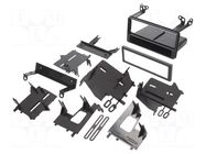 Radio frame; Toyota; 1 DIN; black ACV