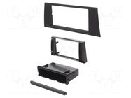 Radio frame; Mercedes; 2 DIN; black ACV