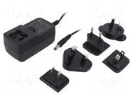 Power supply: switching; mains,plug-in; 12VDC; 3A; 36W; 85%; 0÷60°C XP POWER