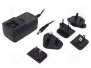 Power supply: switching; mains,plug-in; 12VDC; 3A; 36W; 85%; 0÷60°C XP POWER