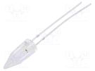 LED; 5mm; white cold; candle light effect; 750÷1120mcd; 100°; 20mA OPTOSUPPLY