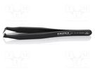 Tweezers; Blade tip shape: for cutting; Tweezers len: 115mm; ESD KNIPEX