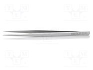 Tweezers; 140mm; Blade tip shape: sharp; universal KNIPEX