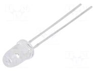 LED; red; 5mm; 2000÷2800mcd; 30°; Front: convex; 1.7÷2.2VDC; 100mW LUMEX