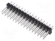 Connector: pin strips; pin header; male; PIN: 32; SL 22; THT; 2.54mm FISCHER ELEKTRONIK