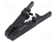 Stripping tool; Øcable: 3.2÷9mm; Wire: round; Tool length: 108mm LOGILINK