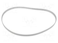 Timing belt; T5; W: 10mm; H: 2.2mm; Lw: 725mm; Tooth height: 1.2mm OPTIBELT