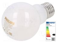 LED lamp; warm white; E27; 230VAC; 470lm; P: 4.5W; 2700K; CRImin: 80 PHILIPS