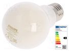 LED lamp; neutral white; E27; 230VAC; 1521lm; P: 10.5W; 4000K PHILIPS
