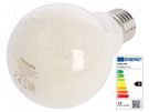 LED lamp; neutral white; E27; 230VAC; 2000lm; P: 13W; 4000K PHILIPS
