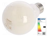 LED lamp; neutral white; E27; 230VAC; 2000lm; P: 13W; 4000K 