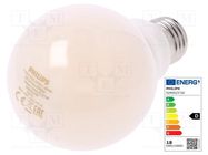 LED lamp; warm white; E27; 230VAC; 2452lm; P: 17.5W; 2700K 