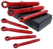 WRENCH SET, RATCHET, 8-19MM, 7PC