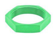 NUT, 3MM, THERMOPLASTIC, GREEN