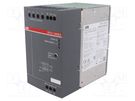 Power supply: switched-mode; for DIN rail; 480W; 24VDC; 20A; OUT: 1 ABB
