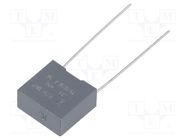 Capacitor: polypropylene; R71; 330nF; 13x12x6mm; THT; ±10%; 10mm KEMET