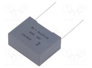 Capacitor: polypropylene; R75; 82nF; 26.5x11x20mm; THT; ±5%; 22.5mm KEMET