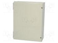 Enclosure: wall mounting; X: 320mm; Y: 420mm; Z: 150mm; NEO; ABS; grey FIBOX