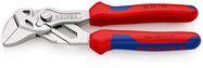KNIPEX 86 05 150 SB Pliers Wrench pliers and a wrench in a single tool with multi-component grips chrome-plated 150 mm (self-service card/blister)