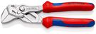 KNIPEX 86 05 150 S02 Pliers Wrench with roughened jaws with multi-component grips chrome-plated 150 mm