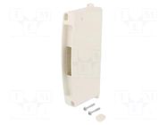 Enclosure: for modular components; IP30; No.of mod: 1; IC2 HAGER