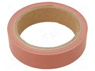 Tape: heat transfer; W: 25mm; L: 5m; Thk: 0.45mm; 2W/mK; UL94V-0; 4kV IPT