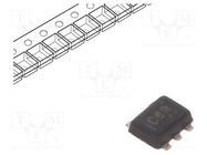 IC: analog switch; bilateral; Ch: 1; IN: 3; CMOS; SMD; SOT5X3; 74LVC 