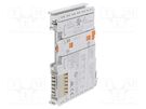 Communication; for DIN rail mounting; RS422 / RS485; IP20 WAGO