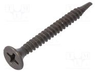 Screw; for drywall,for metal,for plastic; 3.5x35; Phillips; PH2 