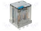 Relay: electromagnetic; 3PDT; 12VDC; Icontacts max: 30A; 16A/30VDC FINDER