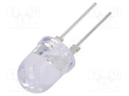 LED; 10mm; red; 30°; Front: convex; 2÷2.6V; No.of term: 2; -30÷85°C OPTOSUPPLY