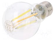 LED lamp; white,white warm,white cold; E27; 806lm; 7W; 360°; B02 SONOFF