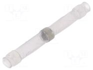Tip: solder sleeve; insulated; 0.3÷0.8mm2; soldering; for cable TE Connectivity