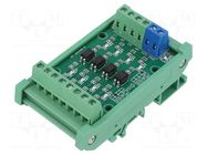 Module: converter; logic level shifter; 3.3VDC; Ch: 4; 47x87x39mm DFROBOT