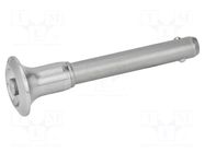 Locking pin; with locking,with knob; stainless steel; Ø: 16mm ELESA+GANTER
