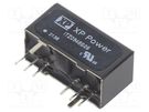 Converter: DC/DC; 9W; Uin: 18÷75V; Uout: 5VDC; Iout: 1600mA; SIP8 XP POWER