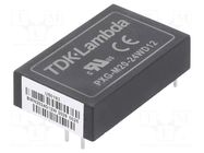 Converter: DC/DC; 20W; Uin: 18÷75VDC; Uout: 12VDC; Uout2: -12VDC TDK-LAMBDA