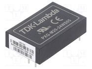 Converter: DC/DC; 20W; Uin: 9÷36V; Uout: 5VDC; Iout: 4A; THT; PXG-M TDK-LAMBDA