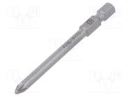 Screwdriver bit; PlusMinus cross PZ-type; SL/PZ1 PHOENIX CONTACT