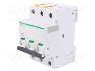 Circuit breaker; 400VAC; Inom: 1A; Poles: 3; for DIN rail mounting SCHNEIDER ELECTRIC