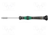 Screwdriver; 6-angles socket; precision; Kraftform Micro WERA